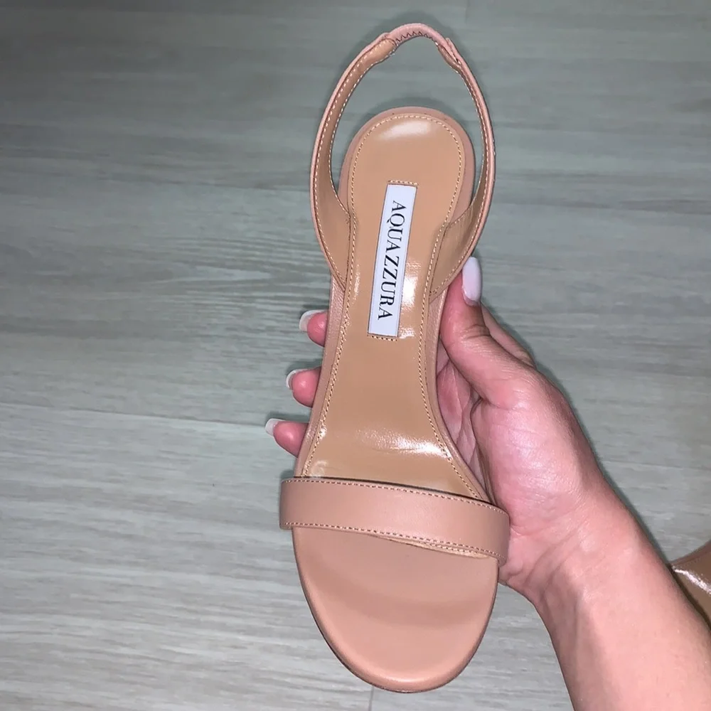 NEW Aquazzura Slingback Sandal - Picture 3 of 7